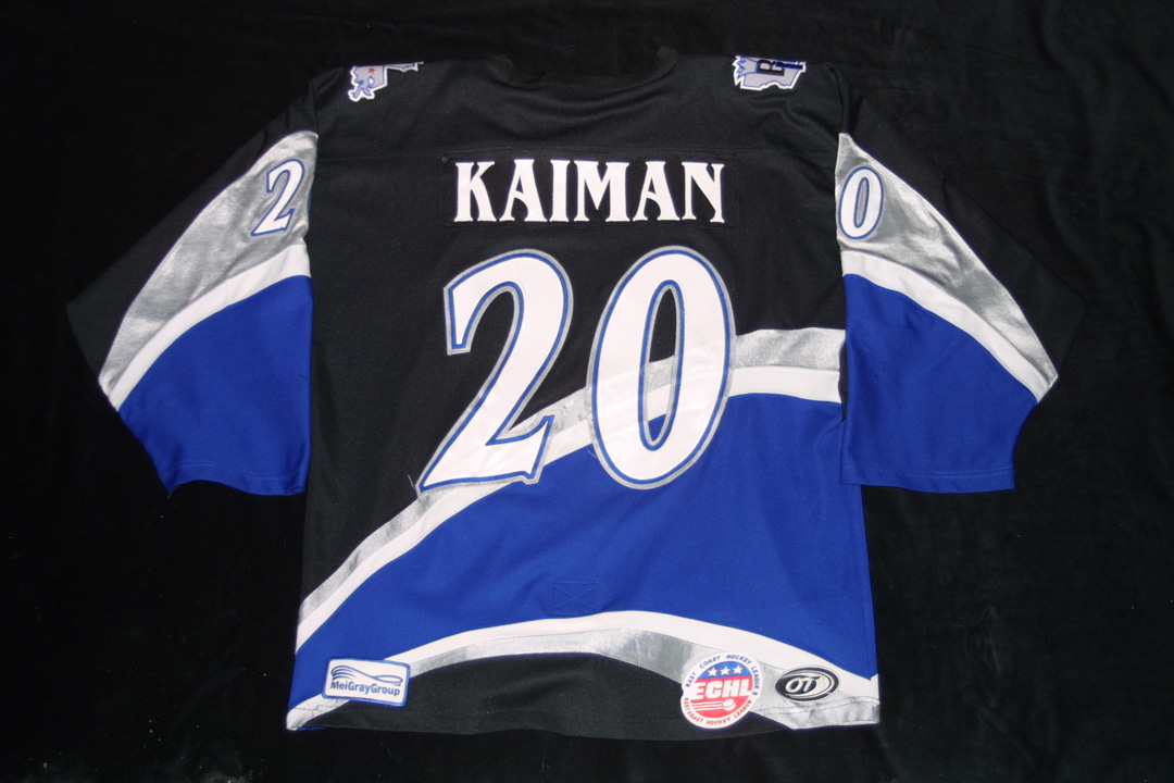 Game worn Trenton Titans ECHL Alternate jersey