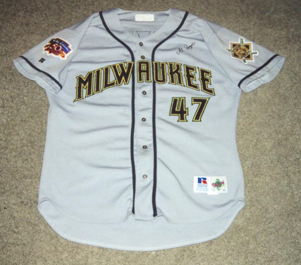 brewers 90s uniforms